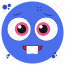 Smiled Teeth Emoji Emoticon Emotion Icon