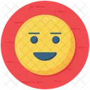 Positive Emoticon Smiley Emoji Icon