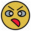Very Angry Emotion Angry Icon