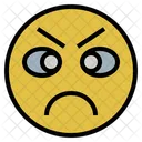Angry Emotion Furious Icon