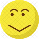 Smiley Sad Twinkle Icon