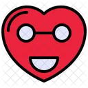 Smiley Emoji Love Icon