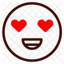 Smiley Heart Love Emoji Icon