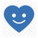 Smiley Happy Heart Icon