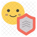 Smiley and Shield  Icon