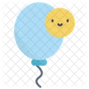 Balloon Smile Happy Icon