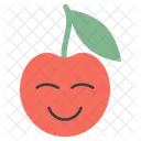 Cereza Fruta Comida Sana Icono