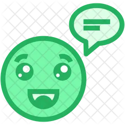 Smiley Chat Emoji Icon