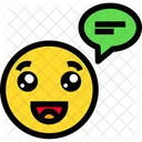 Smiley Chat Chatting Icon
