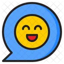 Smiley Chat Emoji Chat Chat Bubble Icon