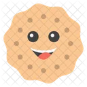 스마일 쿠키 비스킷 베이킹 아이콘