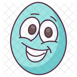 Smiley Egg  Icon