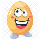 Smiley Egg  Icon