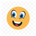 Smiley Face Emoji Emoticons Icon