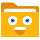 Smiley Folder  Icon