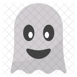 Smiley Ghost Emoji Icon