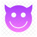 Gradiente de glifo sorridente  Icon