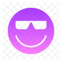 Smiley-Glyphenverlauf  Icon