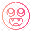 Smiley Aufgeregt Tier Symbol