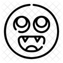 Smiley Aufgeregt Tier Symbol