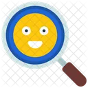 Investigación sonriente  Icono