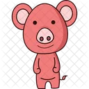 Smiley Pig  Icon