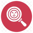 Smiley Research Research Search Icon