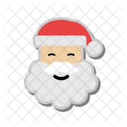 Smiley santa claus  Icon