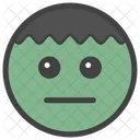 Smiley Sin Emociones Emoji Emoticono Icono