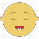 Smiley Sleeping  Icon