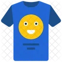 Smiley T Shirt  Icon