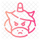 Smileys Feelings Angry Icon