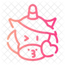 Smileys Wink Kiss Icon