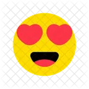 Smiling Face Heart Icon