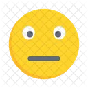 Smiling Emoticon Neutralface Icon