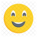 Smiling Emoticon Joy Icon