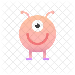 Smiling Alien Emoji Icon