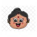 Indian Aunty Emoji アイコン