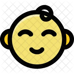 Smiling baby  Icon