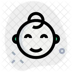 Smiling Baby Emoji Icon