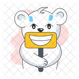 Smiling Bear  Icon