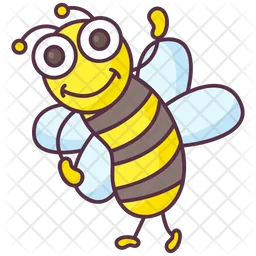 Smiling Bee  Icon