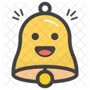 Smiling Bell Emoji  Icon