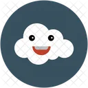 Smiling Cloud Icon