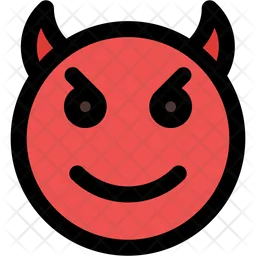 Smiling Devil Emoji Icon