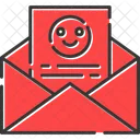 Smiling Email Emoji Letter Icon