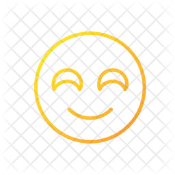 Smiling emoji  Icon