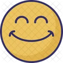 Smiling Laughing Emoticons Icon