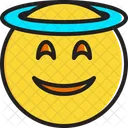 Smiling Face With Halo Icon