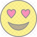 Smiling Face With Heart Eyes  Icon